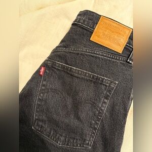 Levi's Women's High Rise Black Jeans